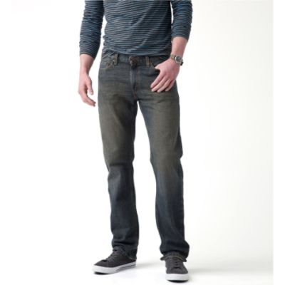Signature by Levi Strauss & Co. Men's Slim Straight Jeans at Kmart.com