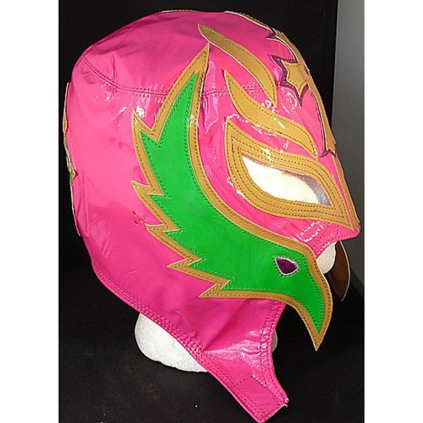WWE Rey Mysterio Pink Mask Kid Size Replica Wrestling Mask Toys