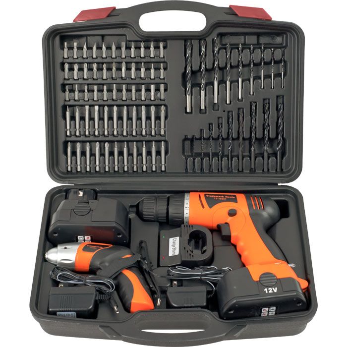 Stalwart 74 piece Combo Cordless Drill & Driver