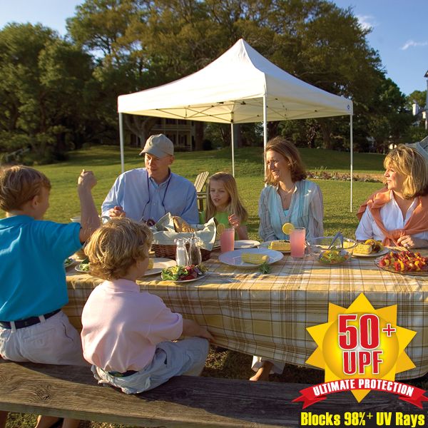 UPC 677599225963 product image for 10x10 Single Truss Pro Pop-up Canopy White Cover | upcitemdb.com