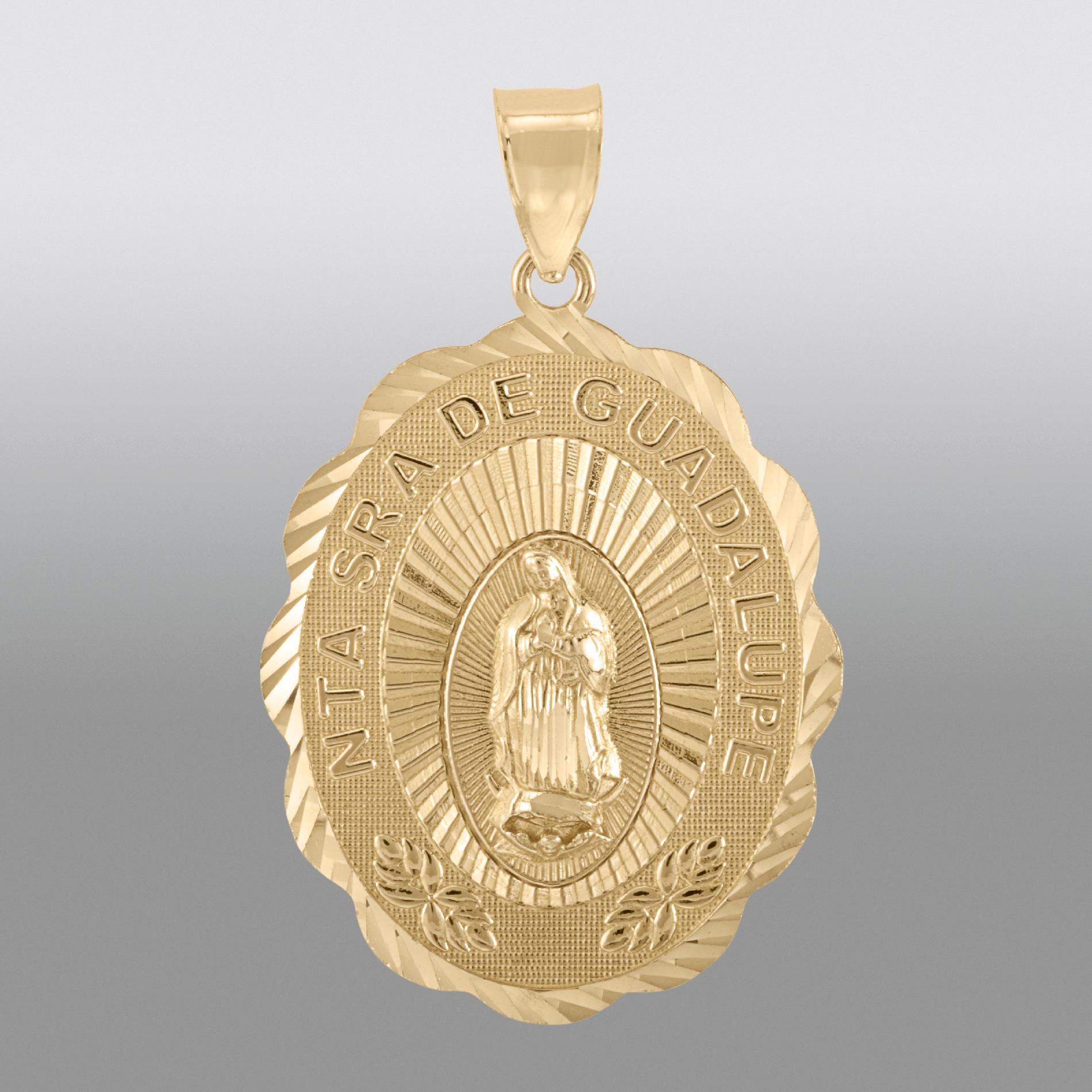 14K Yellow Gold De Guadalupe Medal at Kmart.com