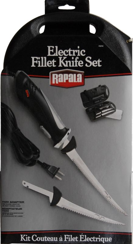 Rapala Pro Guide Electric Fillet Knife Set