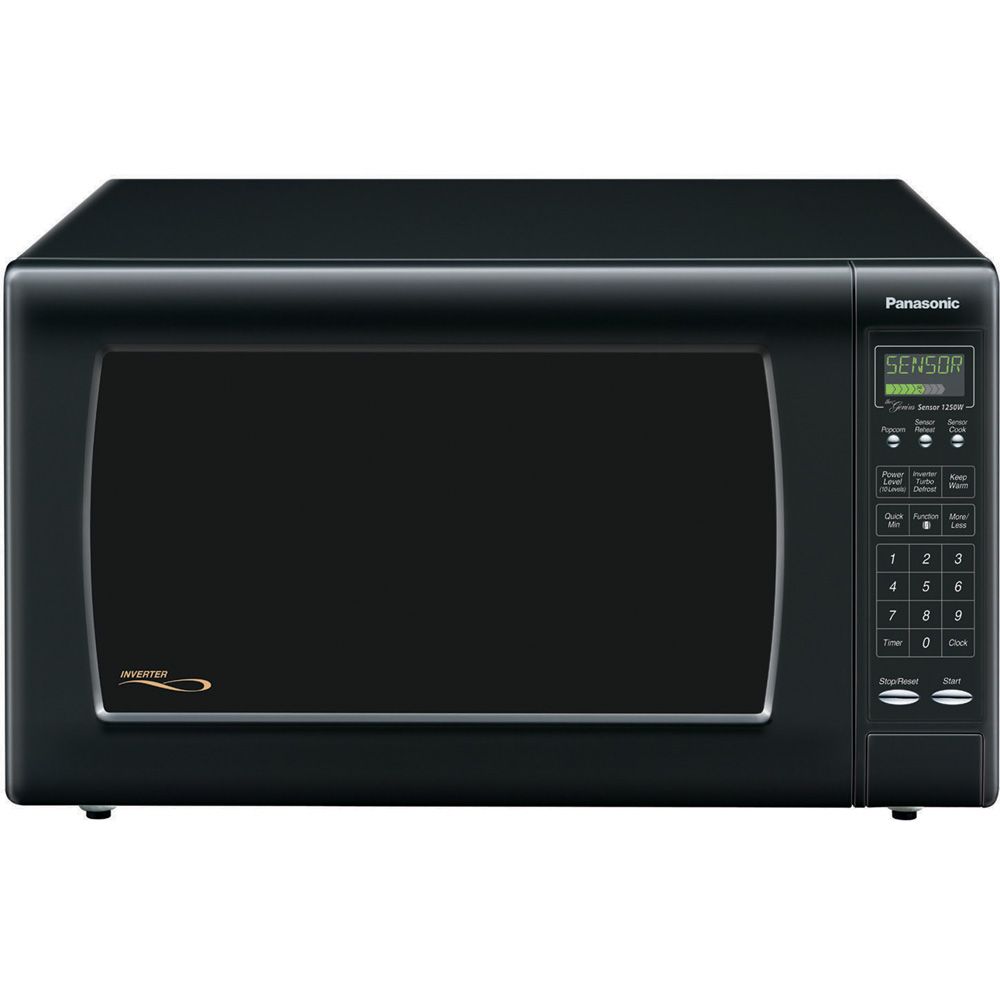 Panasonic - NNH965BF - Full-Size 2.2 Cu. Ft. 1250W Microwave Oven ...