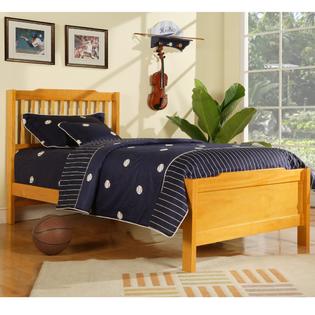 Oxford Creek Twin Size Bed in Honey Pine - Home ...