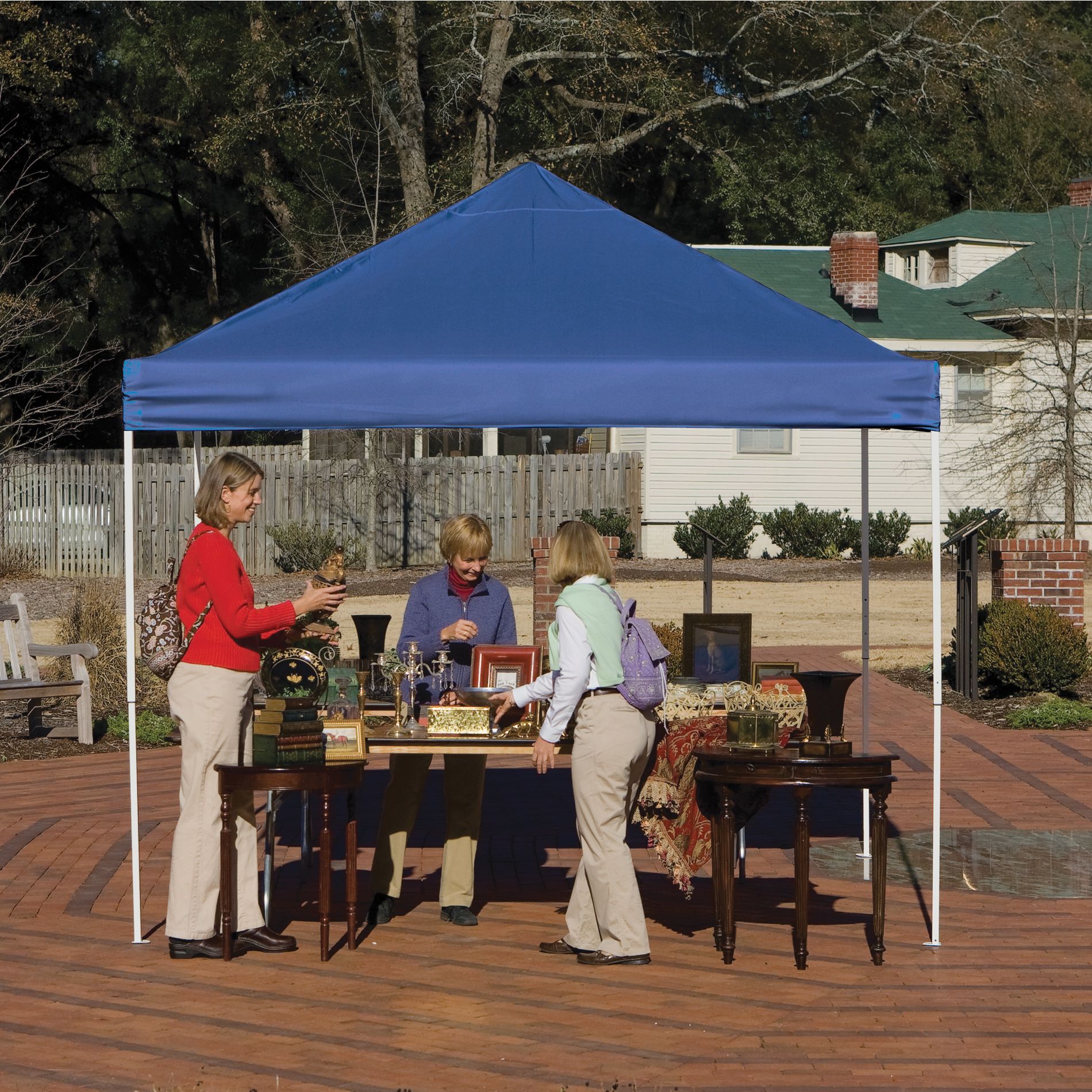 UPC 677599225628 product image for 10x10 Open Top Pro Pop-up Canopy Blue Cover | upcitemdb.com