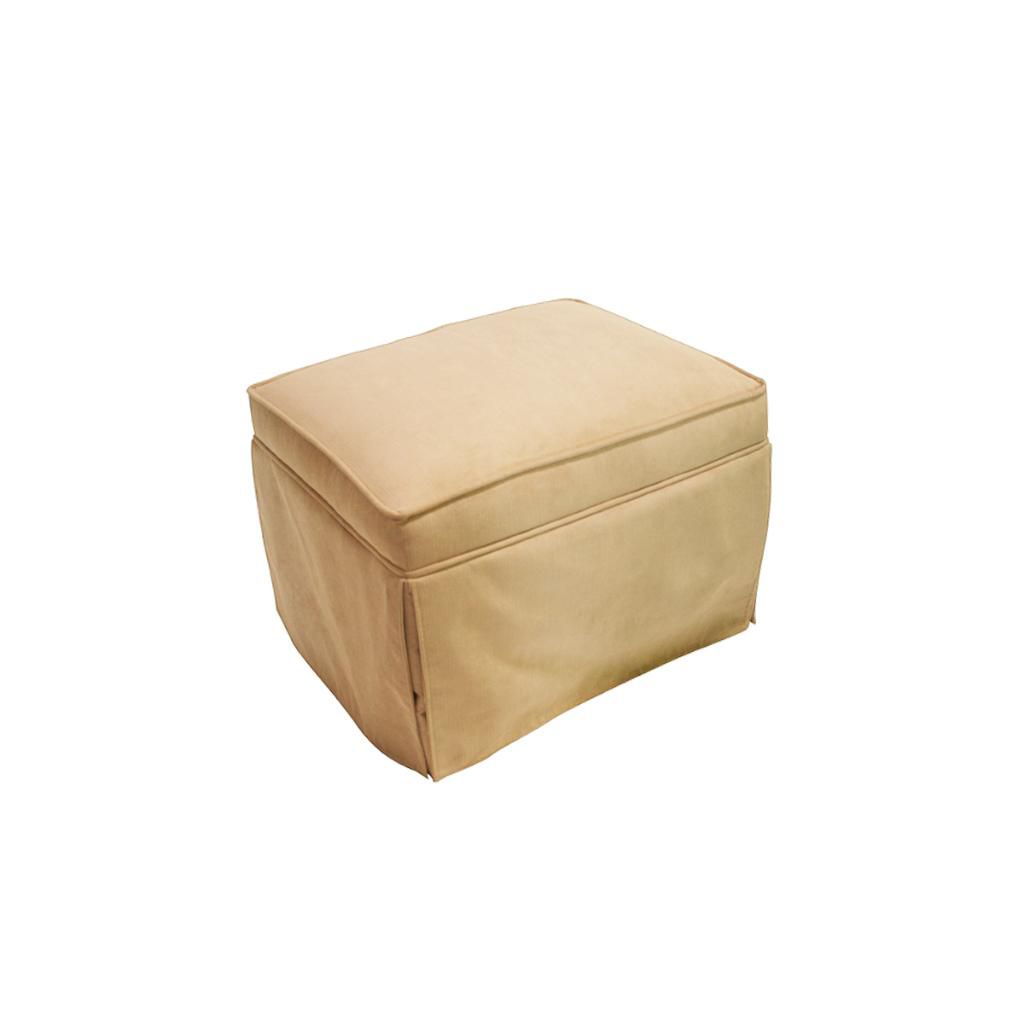 The Rockabye Glider Co Taylor Ottoman Beige Micro at Sears.com