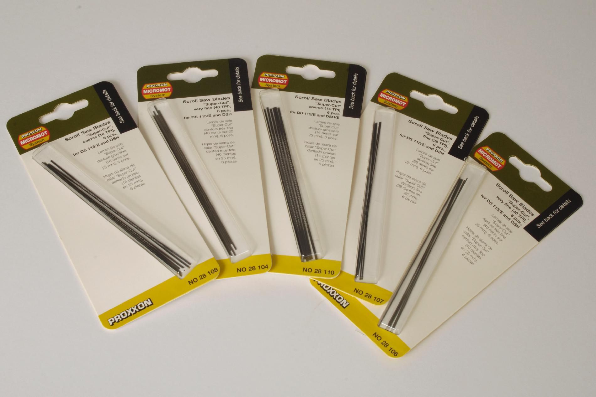 Scroll Saw Blades