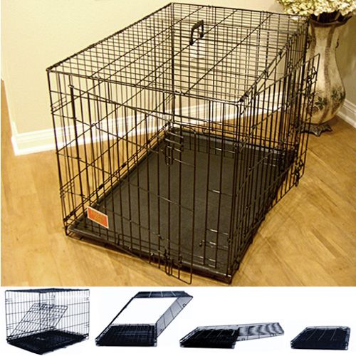 Majestic Pet 24in Majestic Pet Double Door Folding Dog Crate Cage - Small at Kmart.com