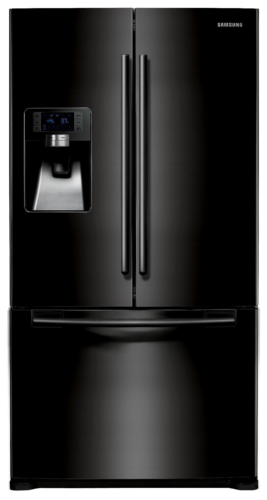 Samsung 23.0 cu. ft. Counter Depth French-Door Refrigerator - Black