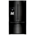 23.0 cu. ft. Counter Depth French-Door Refrigerator - Black