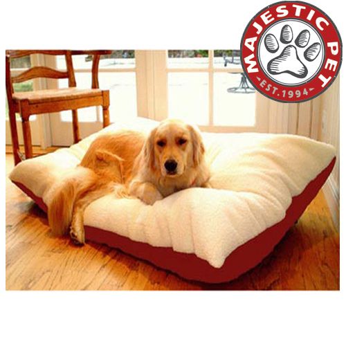 Majestic Pet Extra Large 42x60 Rectangle Pet Bed - Red