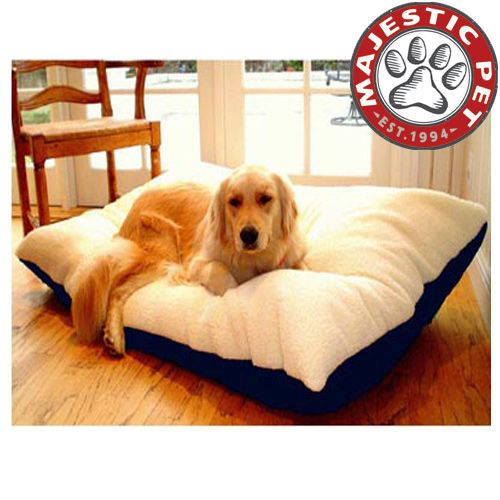 Majestic Pet Extra Large 42x60 Rectangle Pet Bed - Blue