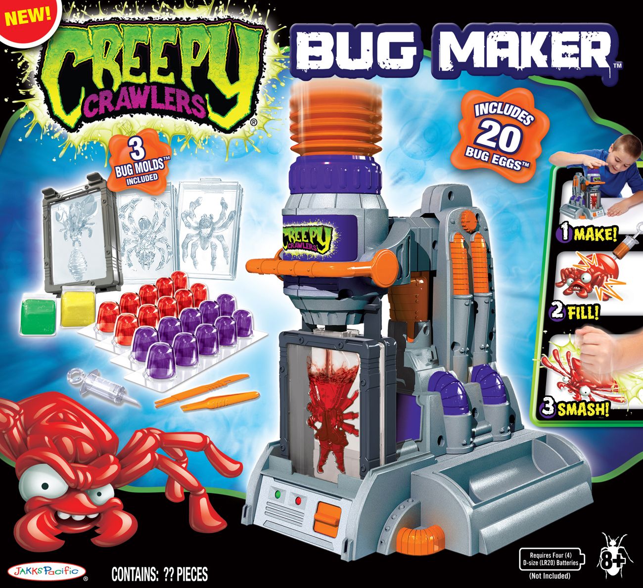 creepy crawlers candy maker