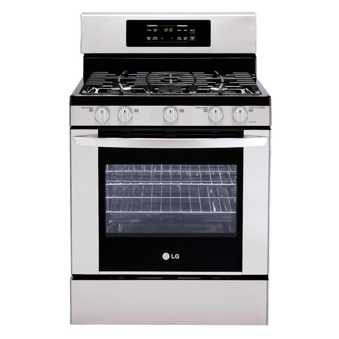 LG LRG3091ST 5.4 cu. ft. Freestanding Gas Range Sears Outlet