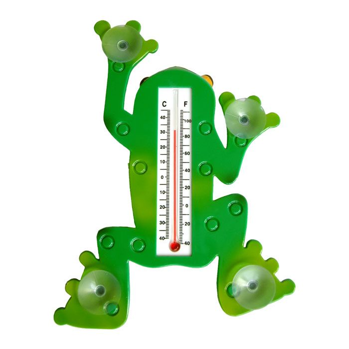 Trademark Home Frog Window Thermometer