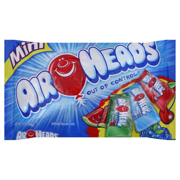 Air Heads Candy, Mini, Assorted 12 oz (342 g) at Kmart.com