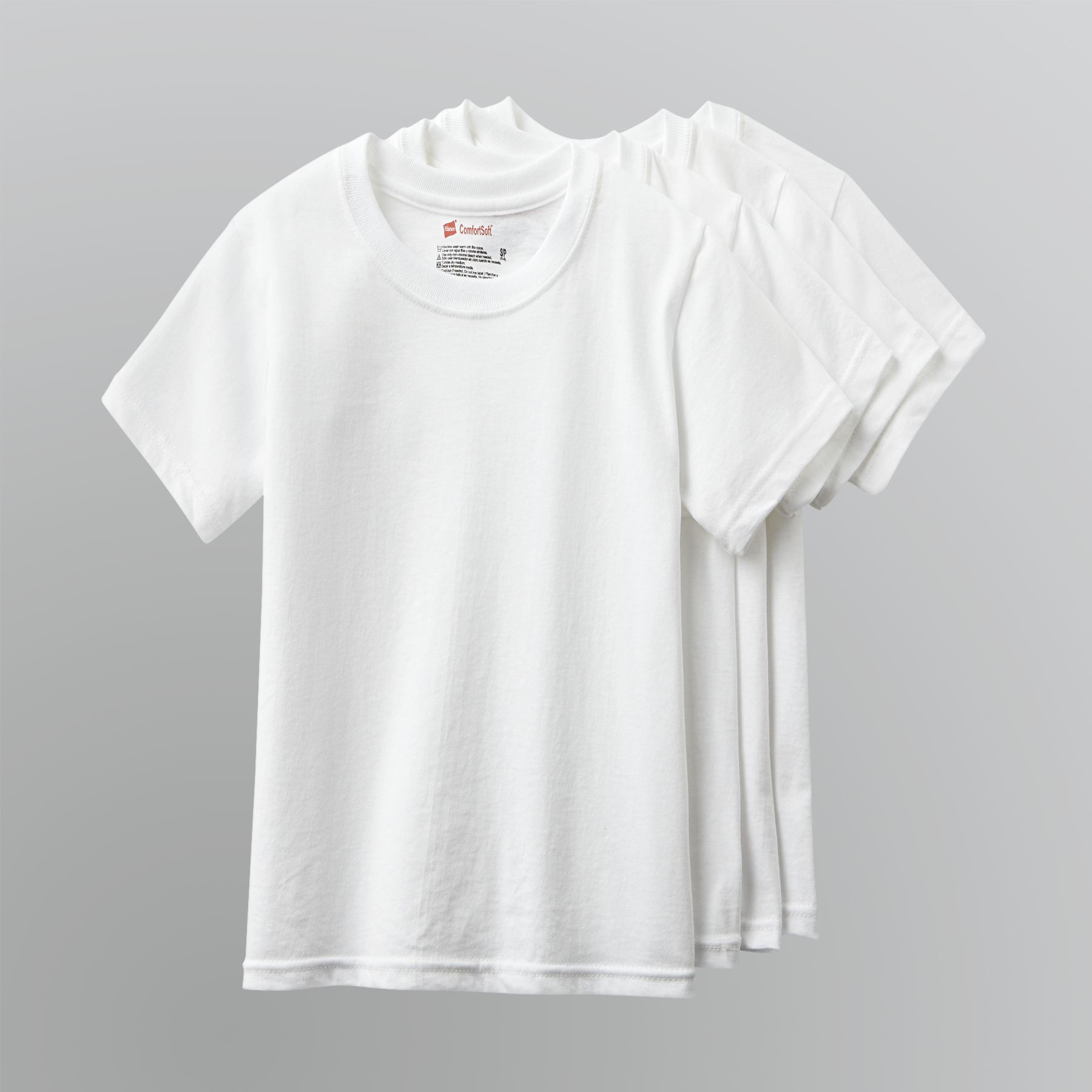 Hanes Boy's Tagless T-Shirts -- 4-Pack at Sears.com
