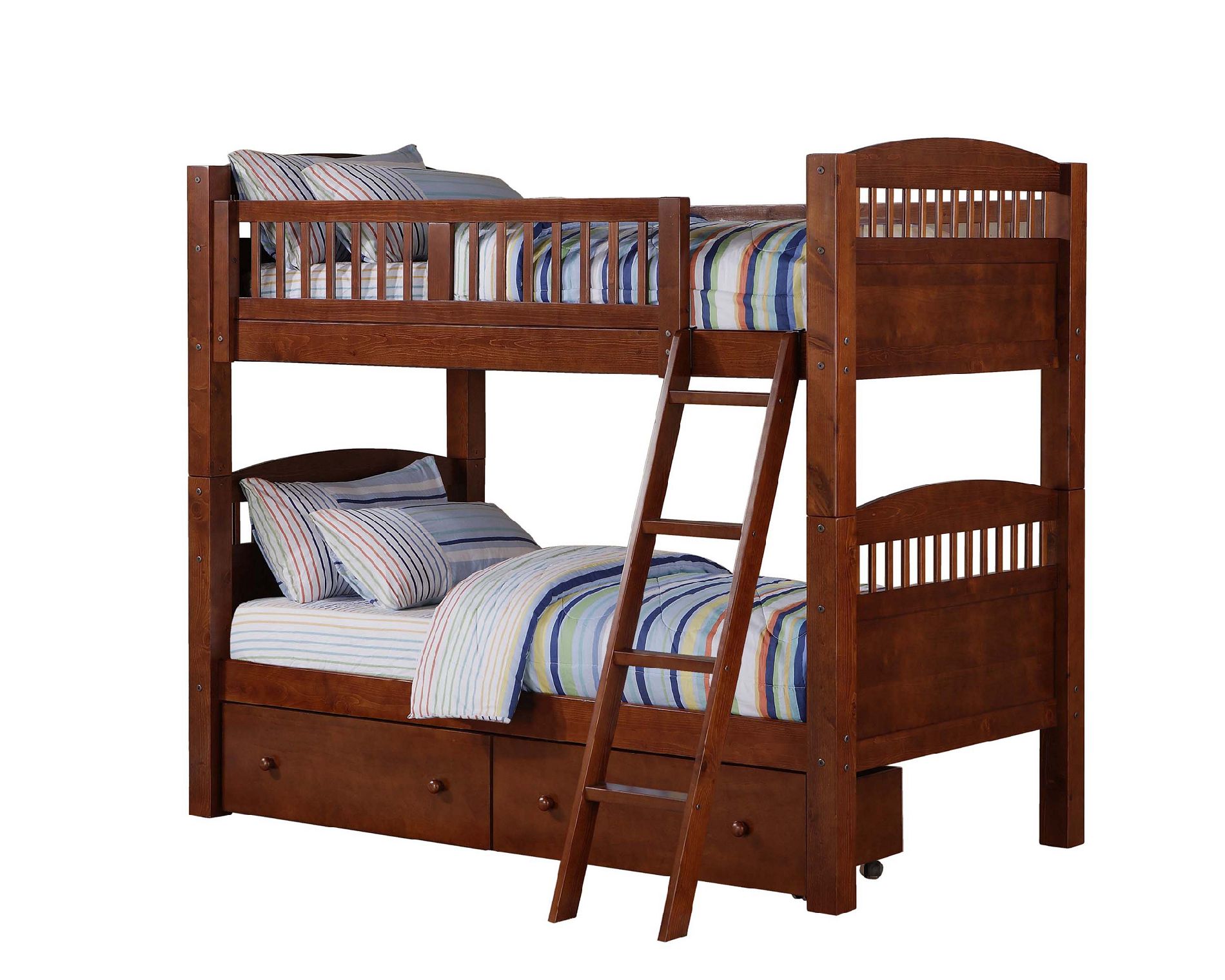 Dorel Home Furnishings Bunk Bed Walnut Sears Outlet