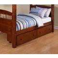 Walnut 2 Pack Underbed Storage Drawers