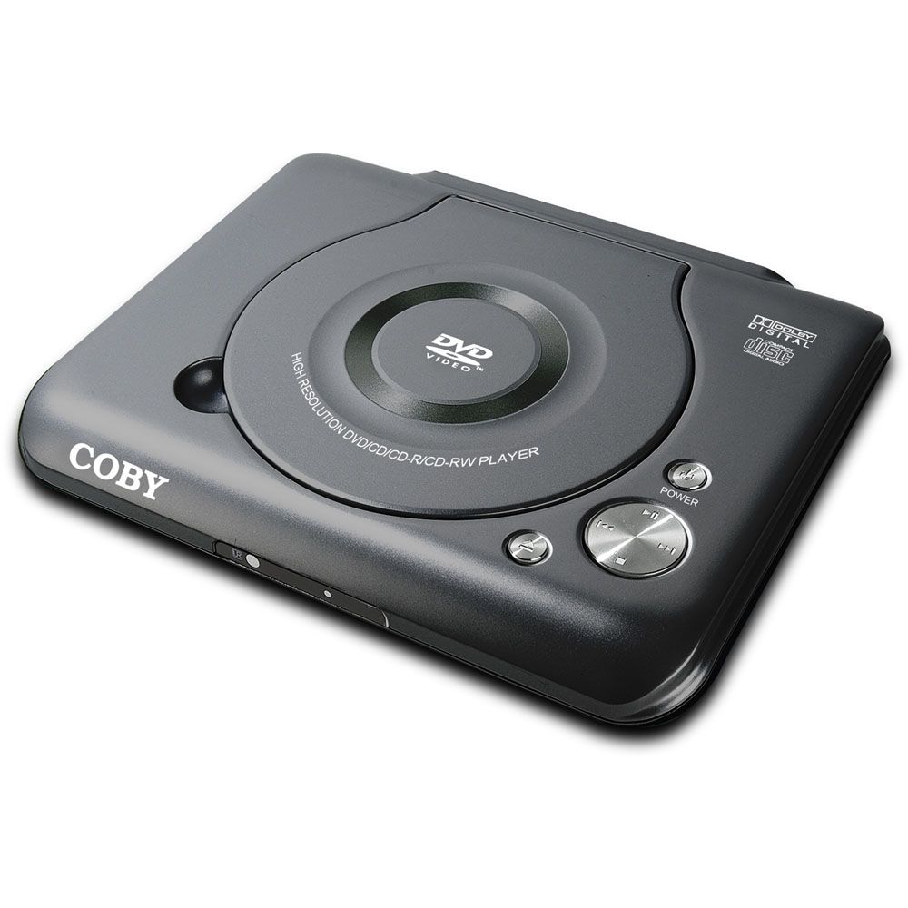 Coby DVD209BLK Ultra-Compact DVD Player - Black