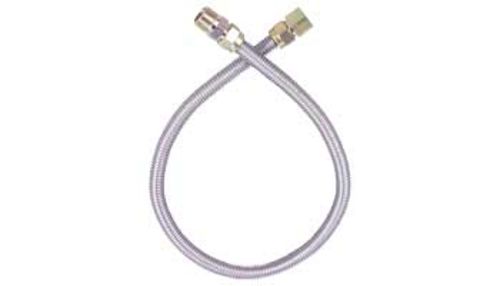 Dormont Gas Connector, 48 Inch long, 3/8 Inch FIP x 3/8 Inch FIP