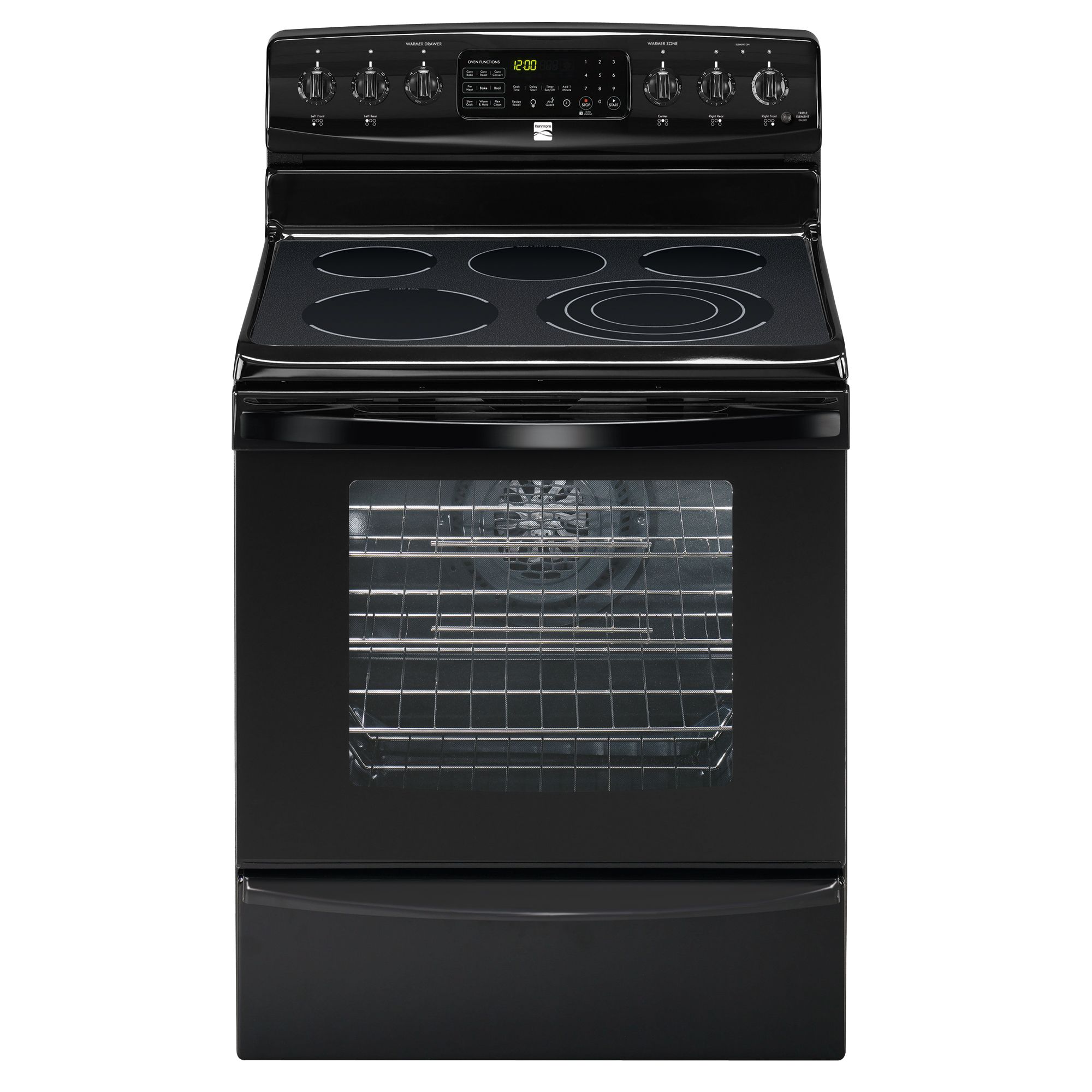 Kenmore 30" Freestanding Electric Range  w/ Convection - Black at Kmart.com