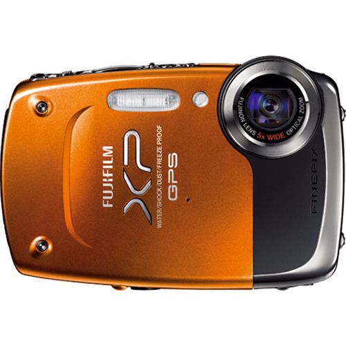 FinePix 14.2 MP Digital Camera- Orange