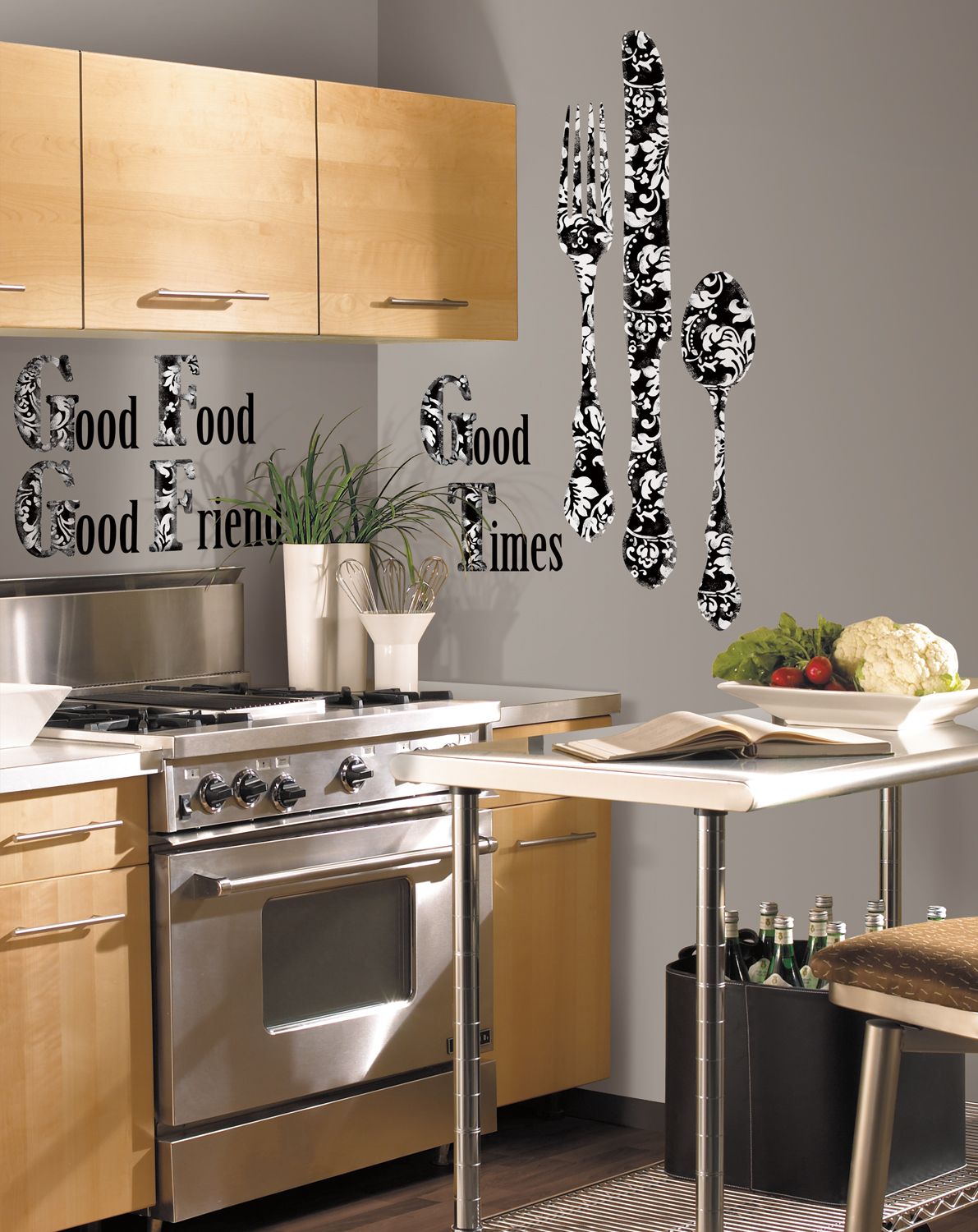 Good Time Peel & Stick Giant Wall Decals