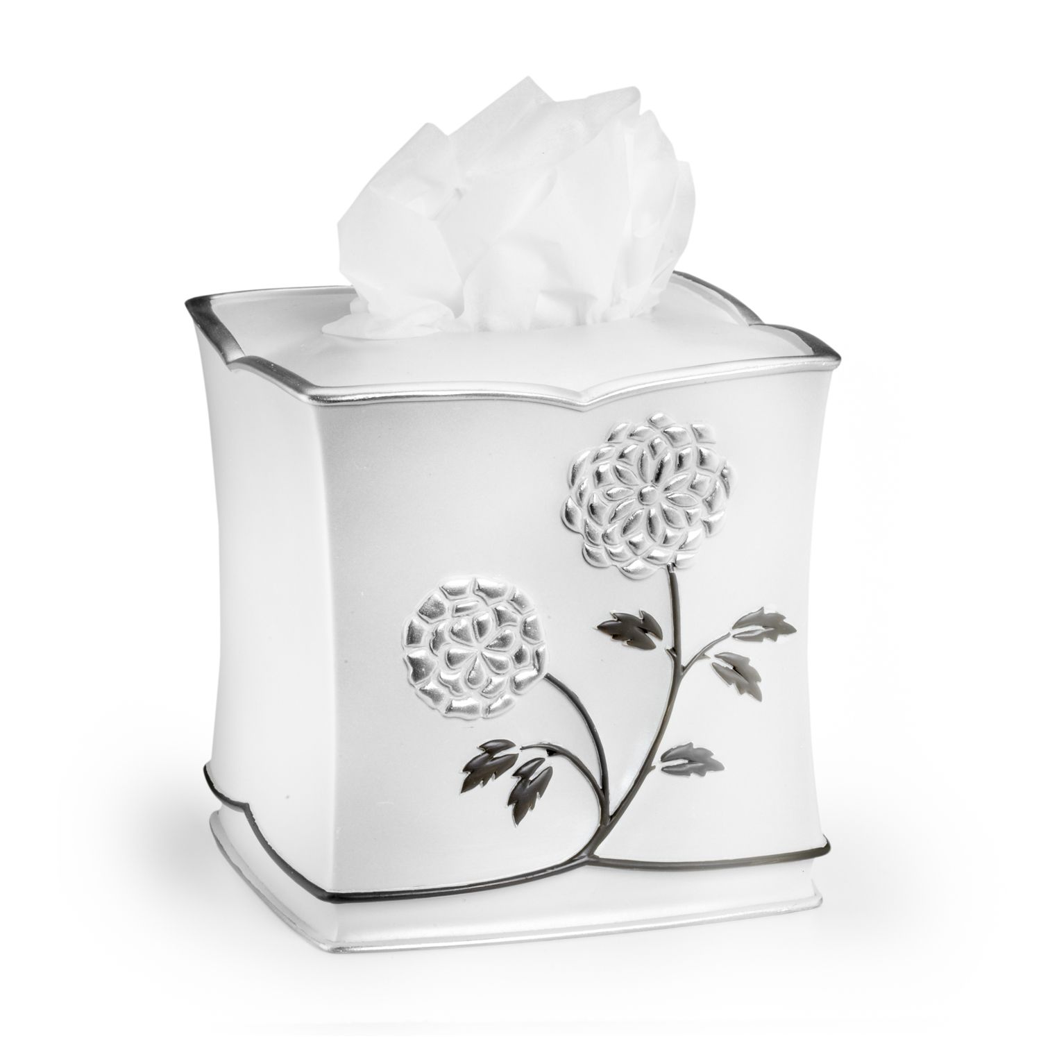Popular Bath Products AVANTI"WHITE"TISSUE BOX at Kmart.com
