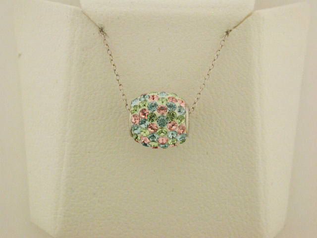 Sterling Silver Pastel Slider Pendant at Kmart.com
