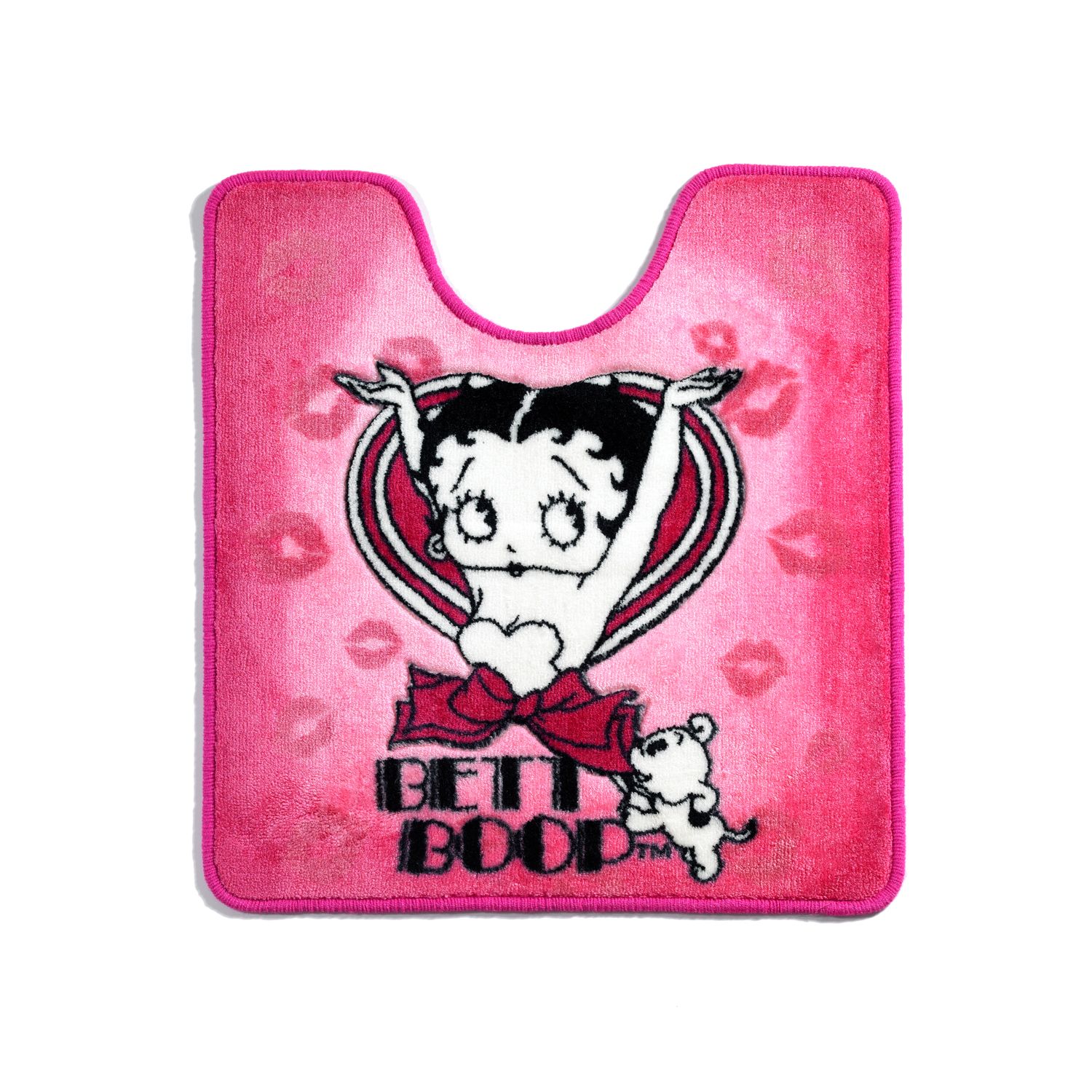 Popular Bath Products BETTY BOOP"PINK"HT.CONTOUR W/LATEX BACK