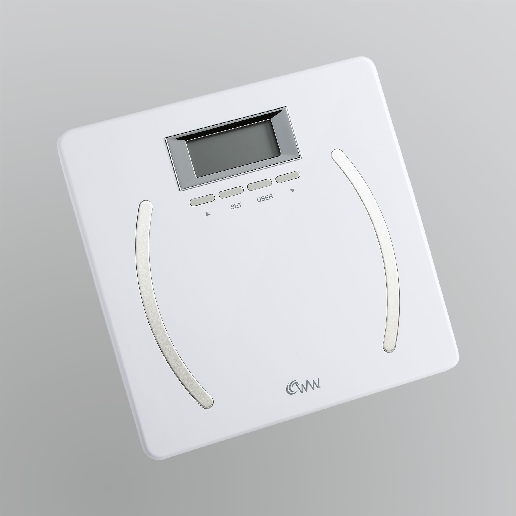 Conair WeightWatchers White with Chrome Body Fat Precision Scale WW28 - CONAIR CORPORATION