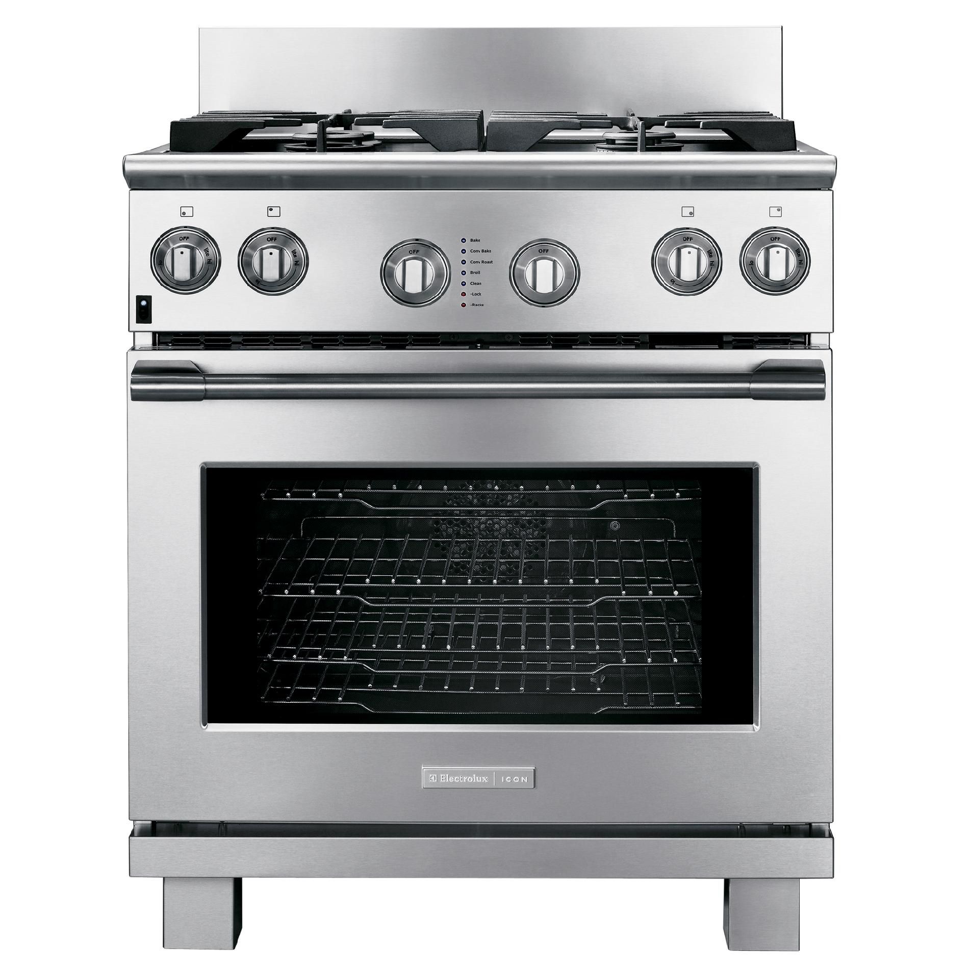 Electrolux ICON E30DF74GPS 30" DualFuel Range Stainless Steel