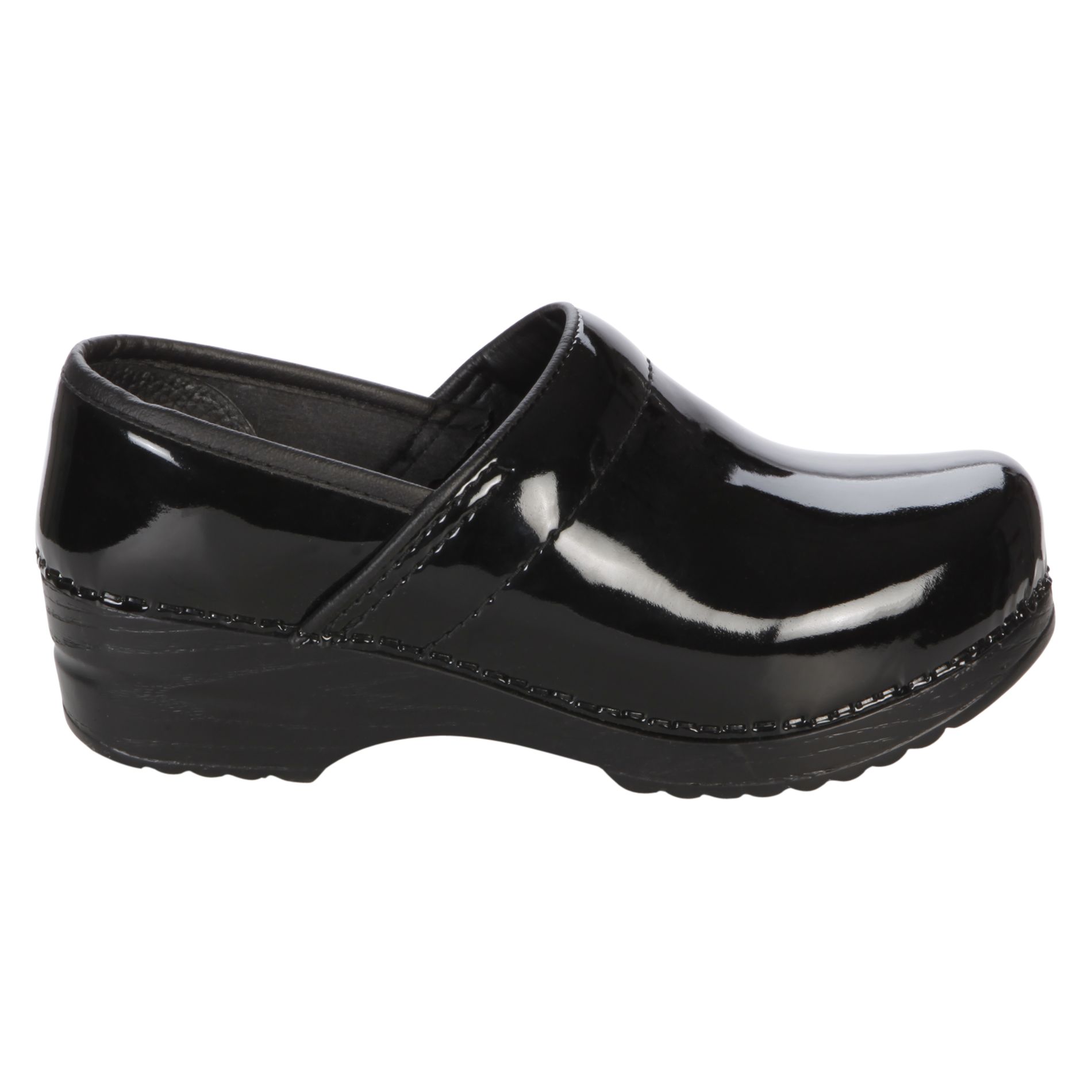 Buy Italian Shoemakers, Inc. -Womens Patent Clog 1015 F9 - Black from ...