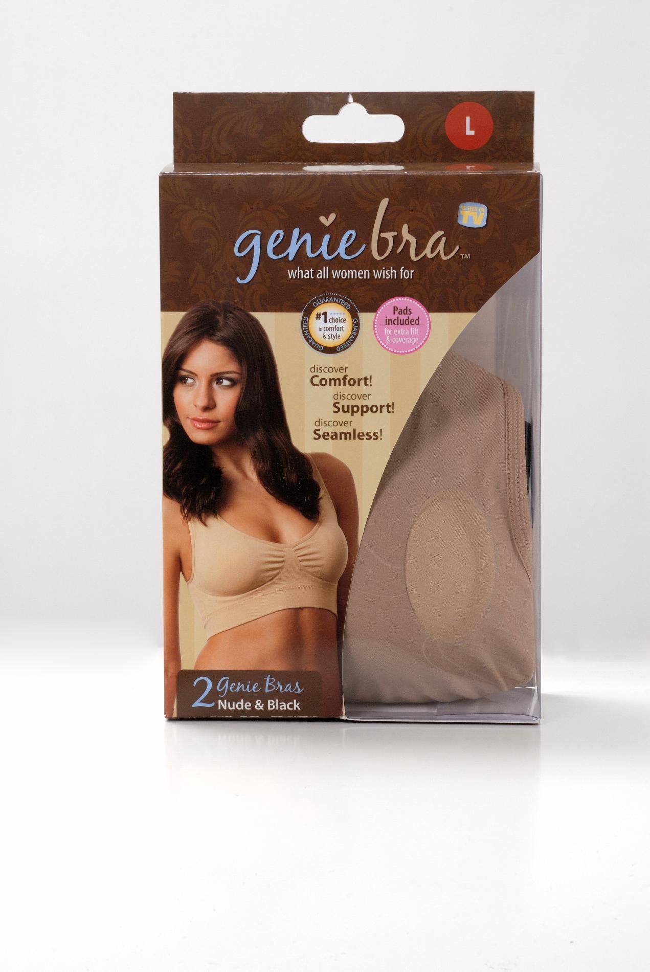 As Seen On TV Genie Bra - 2 Pack - Size XL - 1X at Kmart.com