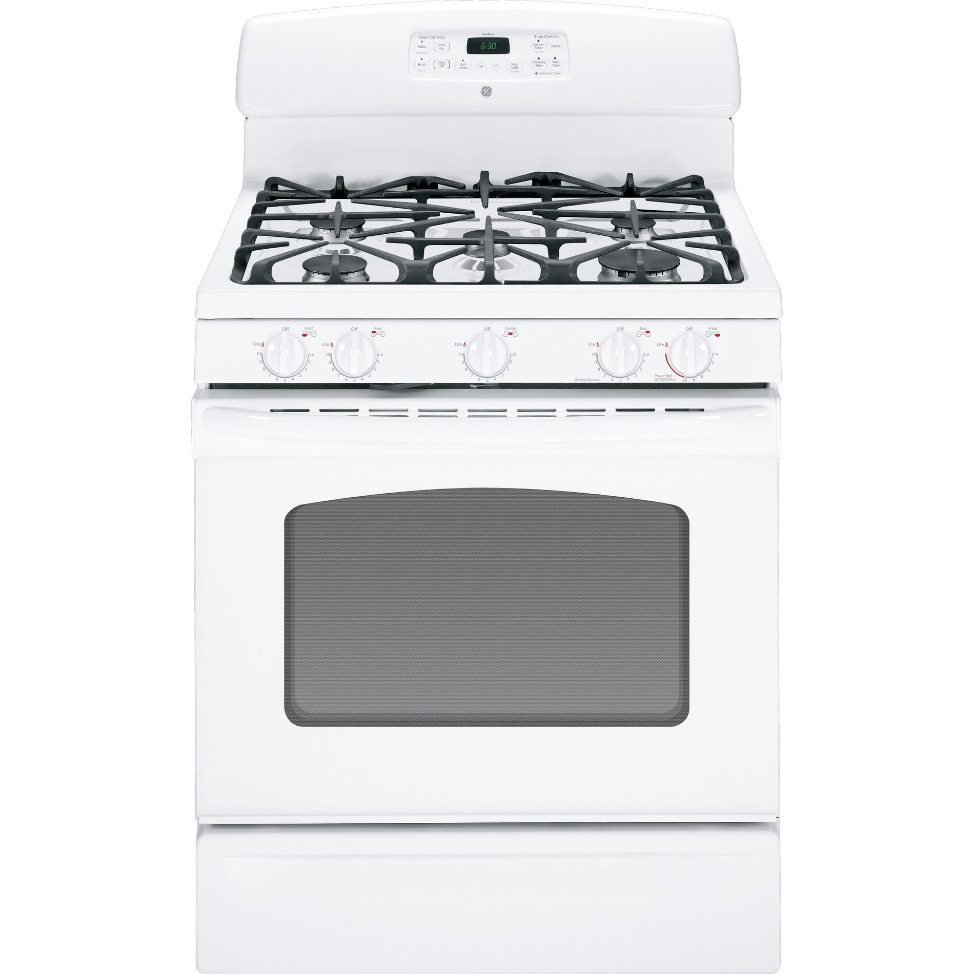 GE 30" Freestanding Gas Range - White at Sears.com