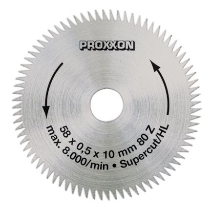 Proxxon Crosscut blade "super-cut", 58 mm diameter at Kmart.com