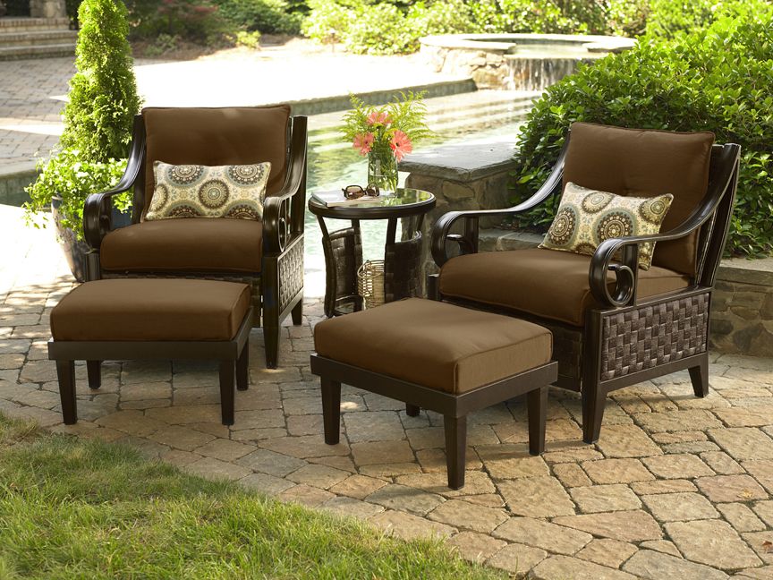 La-Z-Boy Shelby 5 Pc. Woven Seating Set - Outdoor Living ...