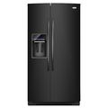 24.5 cu. ft. Side-by-Side Refrigerator w/ In-Door-Ice&reg;, Black