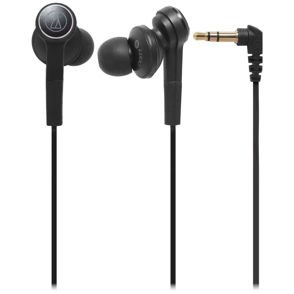 Audio-Technica Solid Bass In-Ear Headphone - ATH-CKS77BK Multi color