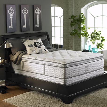 Serta Livorno Queen Low Profile Super Pillow Top Mattress Set at Sears.com