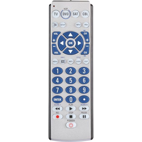 Kmart big button universal remote instructions