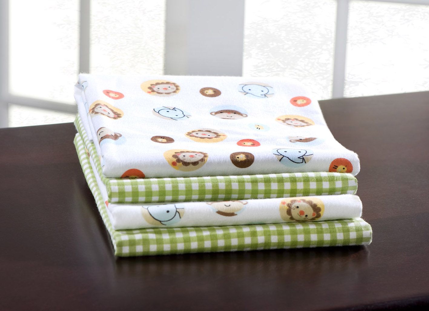 Kidsline Baby Receiving Blanket Ark Pals 4 Pack at Sears.com