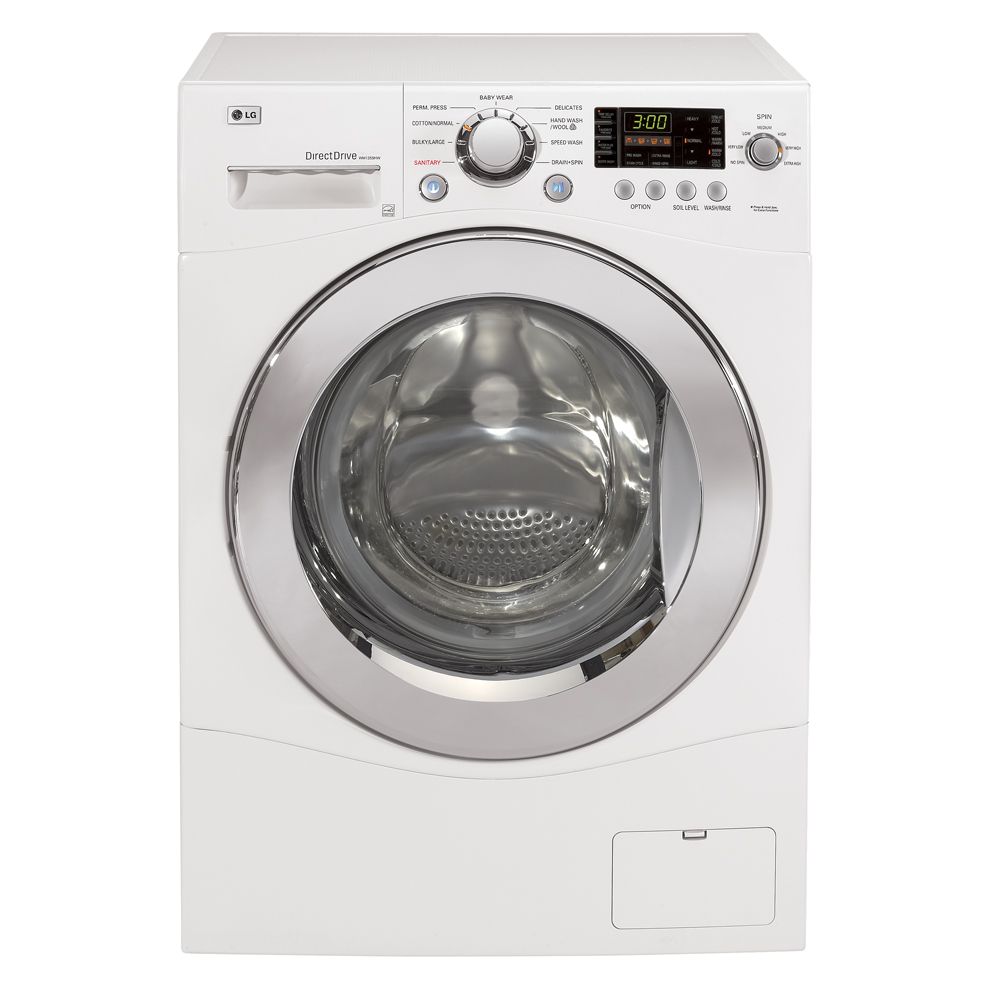 LG 2.3 cu. ft. Compact Front-Load Washer - White