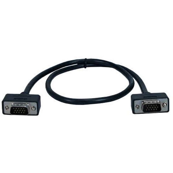 QVS CC388M1-02 High Performance UltraThin VGA/QXGA HDTV/HD15 Cable