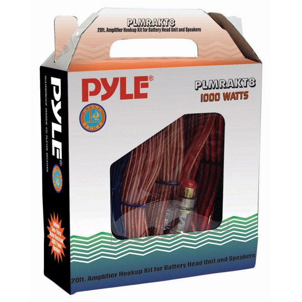 Pyle Marine Grade 8-Gauge Amplifier