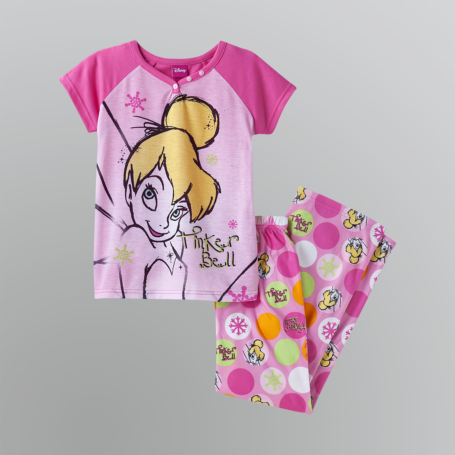 Girl's Tinker Bell Pajama Set