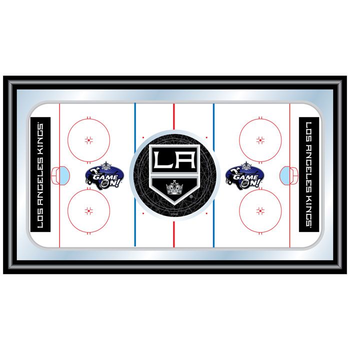 NHL Los Angeles Kings Framed Hockey Rink Mirror