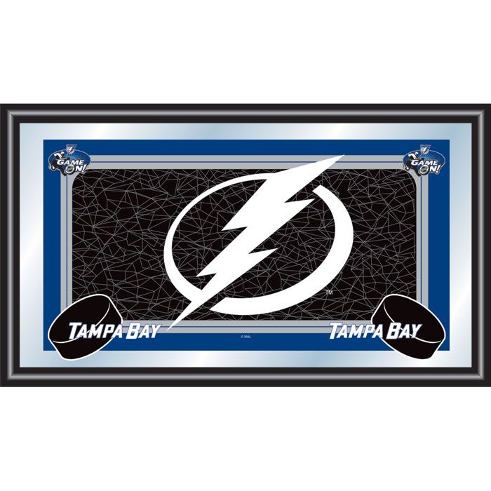NHL Tampa Bay Lightning Framed Team Logo Mirror