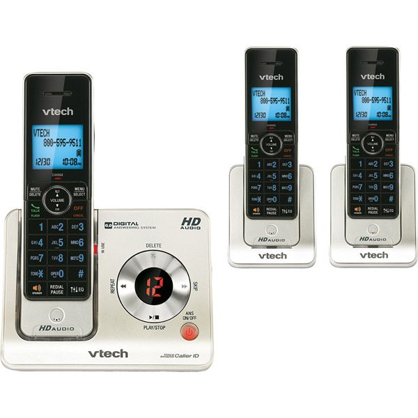 VTech LS6425-3 3 Handset Cordless Answering System with Caller ID -